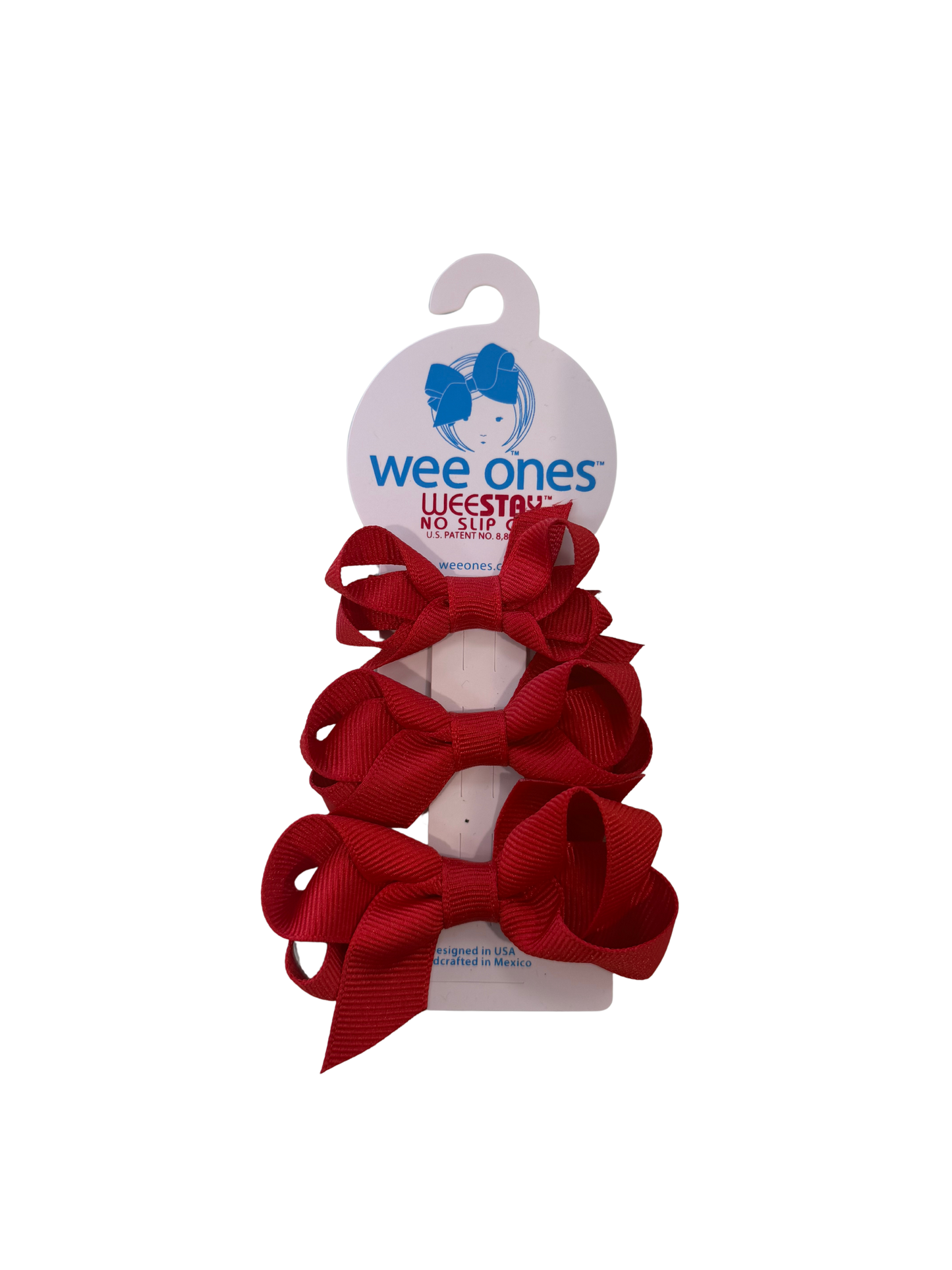 3 Pack Mini Bows | Red