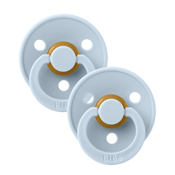Bibs Pacifier Set of 2 | Baby Blue