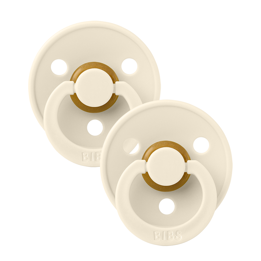 Bibs Pacifier 2 Pack | Ivory