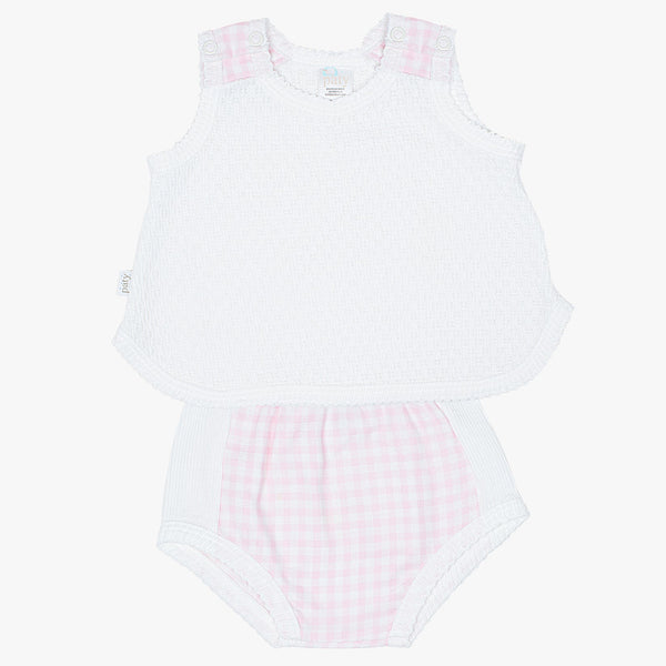 Sleeveless Top w/ Diaper Cover