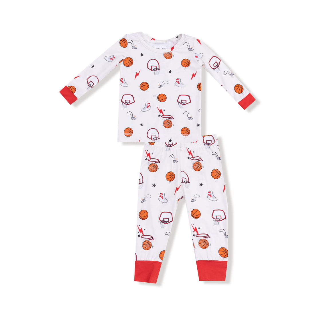 Long Sleeve Loungewear Set | Basketball Uni