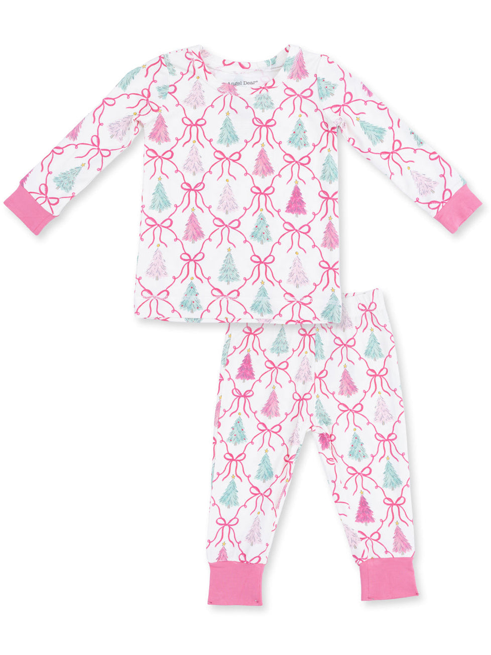 Bow Trellis Tree | Long Sleeve Loungewear Set
