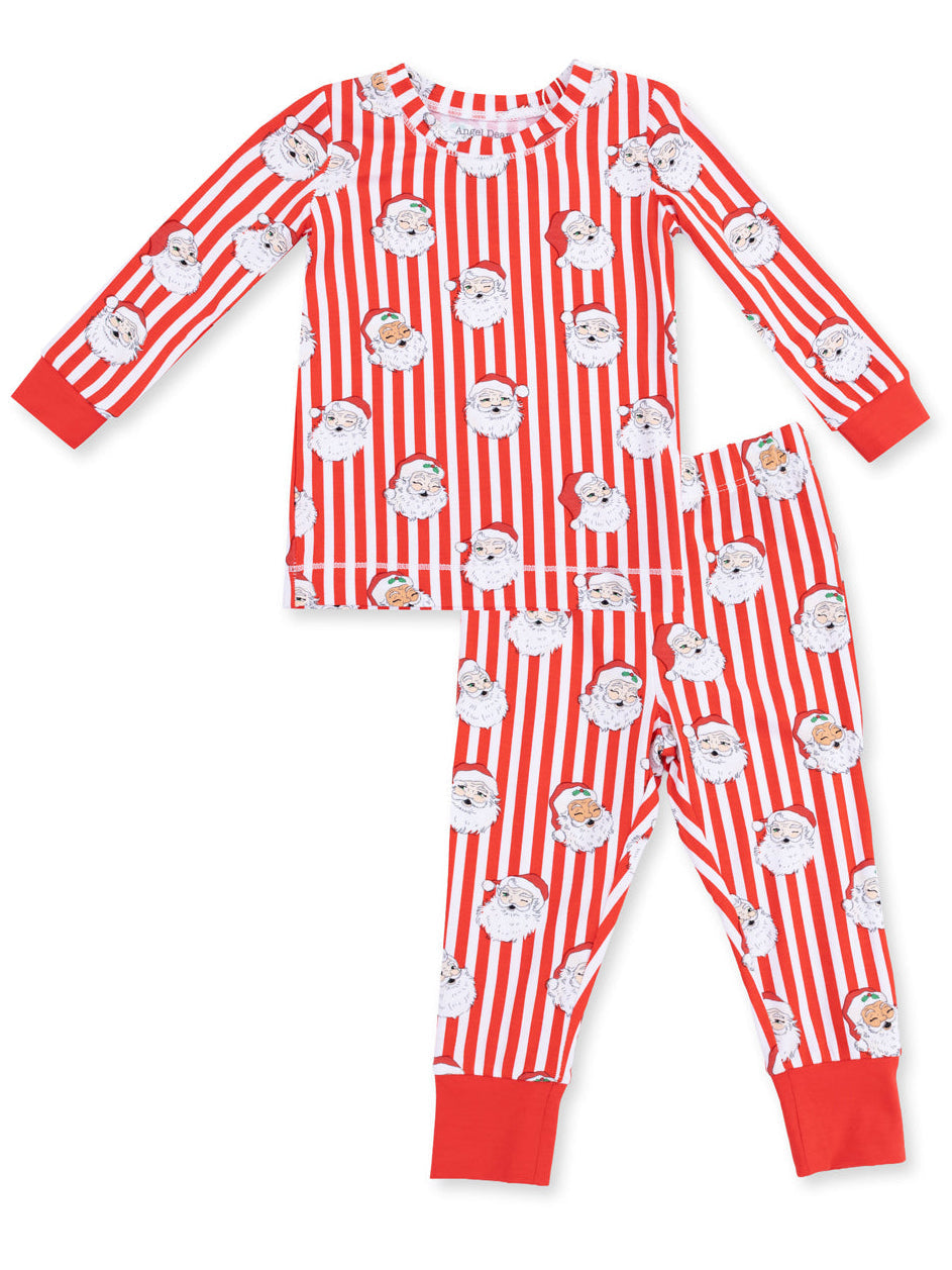 Vintage Santa Stripe | Sleeve Loungewear Set