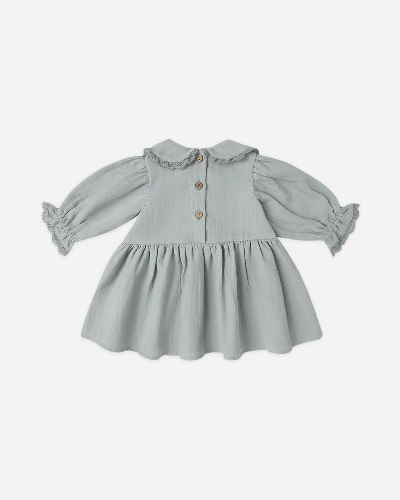 MARISOL DRESS || STEEL BLUE