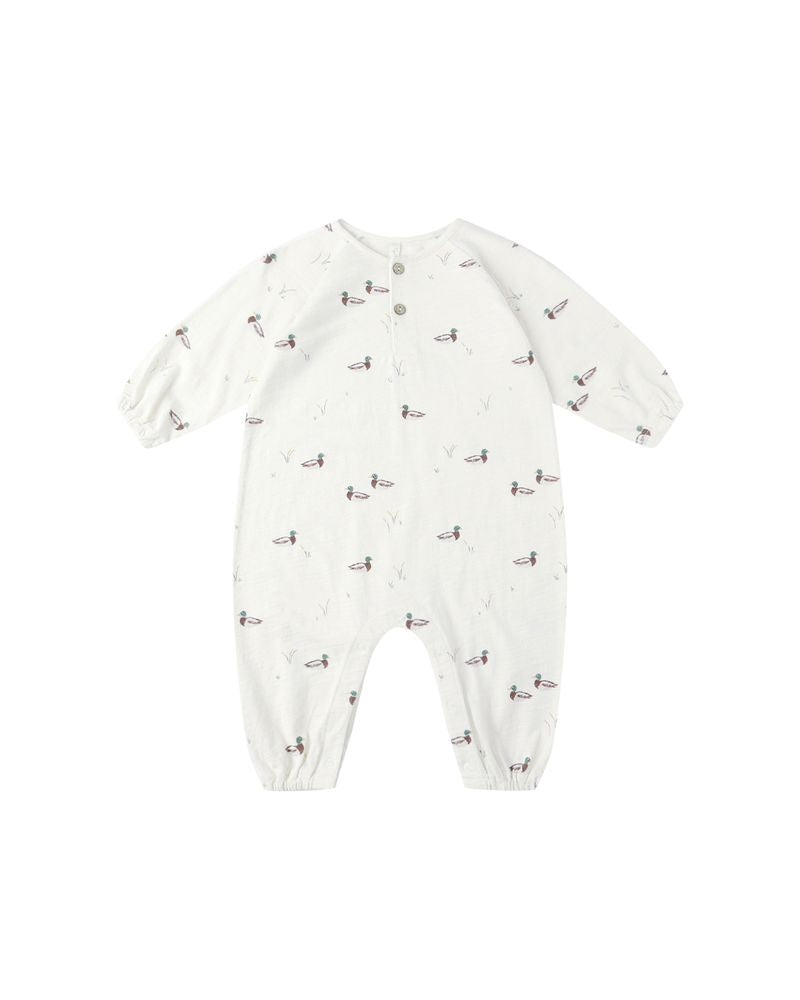 HENLEY JUMPSUIT || DUCKS
