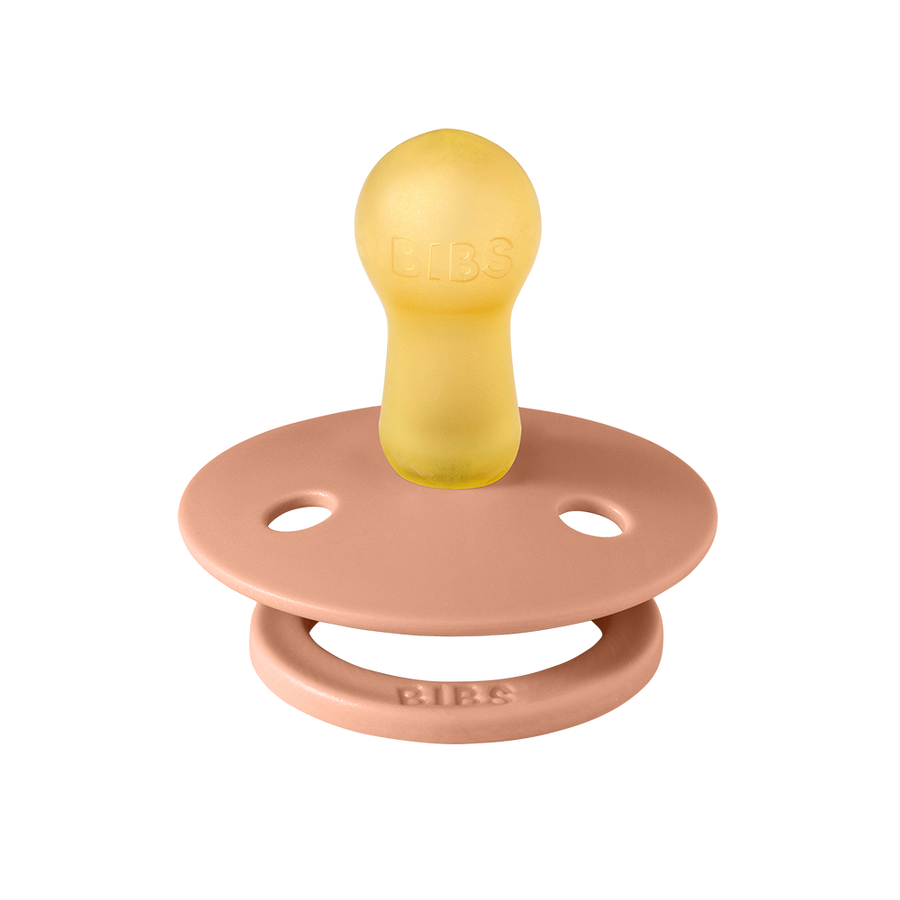Bibs Pacifier 2 Pack | Vanilla & Peach