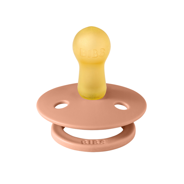 Bibs Pacifier 2 Pack | Vanilla & Peach