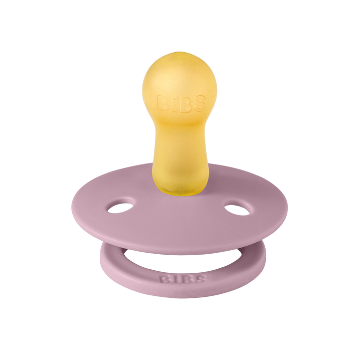 Bibs Pacifier 2 Pack | Dusty Lilac & Heather