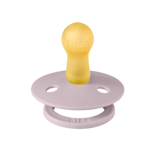 Bibs Pacifier 2 Pack | Dusty Lilac & Heather