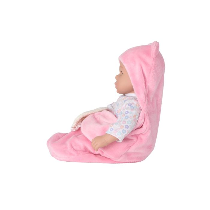 Sweet Smiles 14-Inch Baby Doll, Bear Sleep Sack