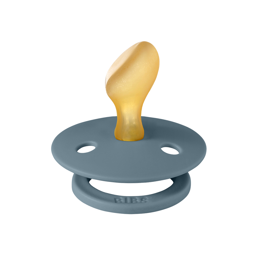 Bibs Pacifier 2 Pack | Baby Blue & Petrol