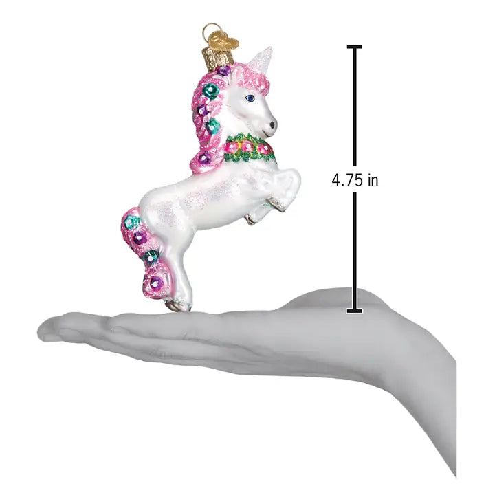 Prancing Unicorn Ornament | Pre-Order