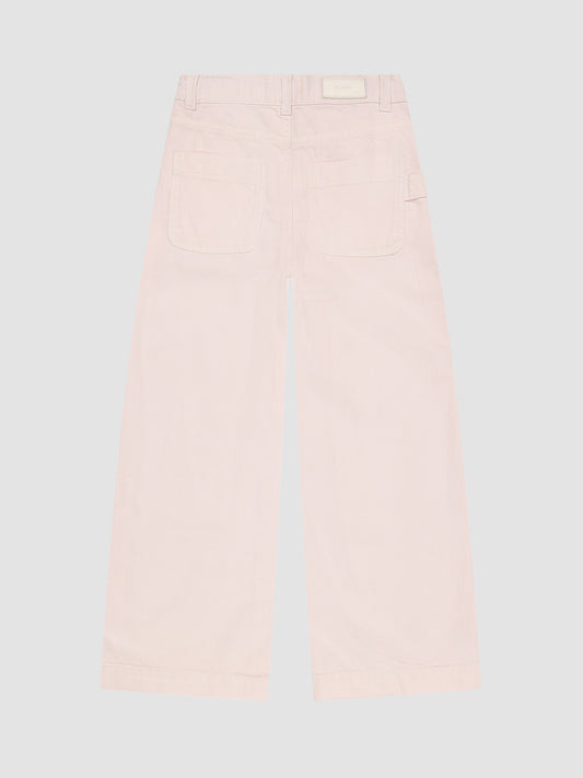 Lily Wide Leg Jean | Primrose Pink