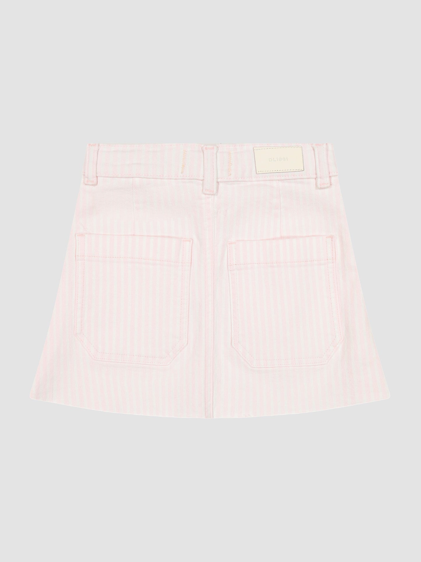 Jenny Mini Skirt | Pink Stripe