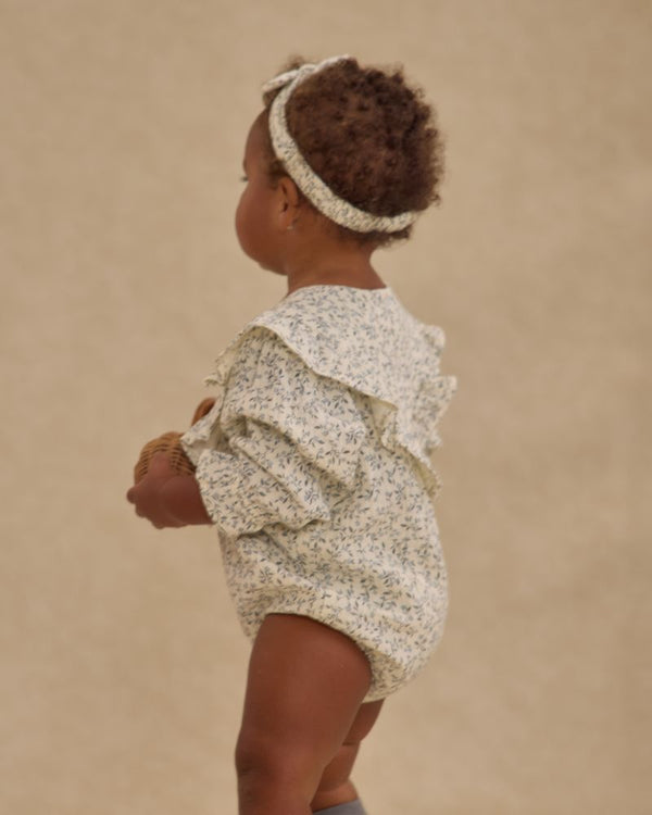 WINNIE ROMPER || BLUE VINES