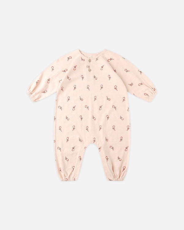 HENLEY JUMPSUIT || CANDY CANES