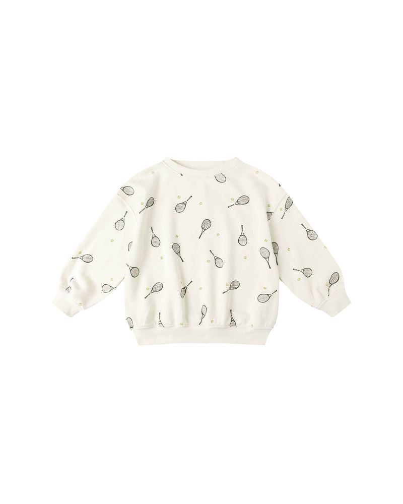 RELAXED SWEATSHIRT || TENNIS