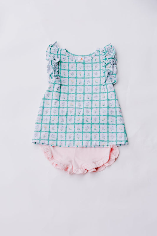 Whimsy Knit Short Set