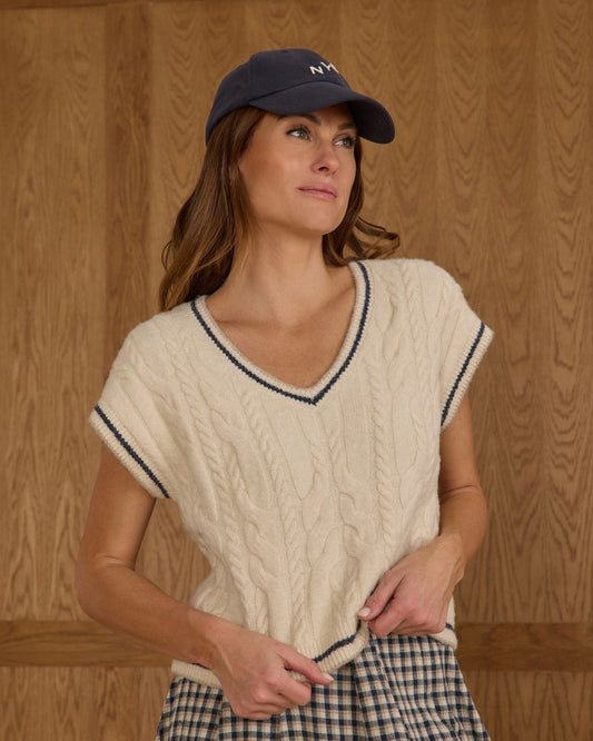 SWEATER VEST || NATURAL WOMENS