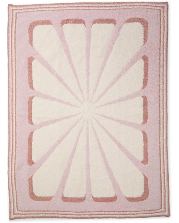 Cozychic® Floral Sunburst Stroller Blanket