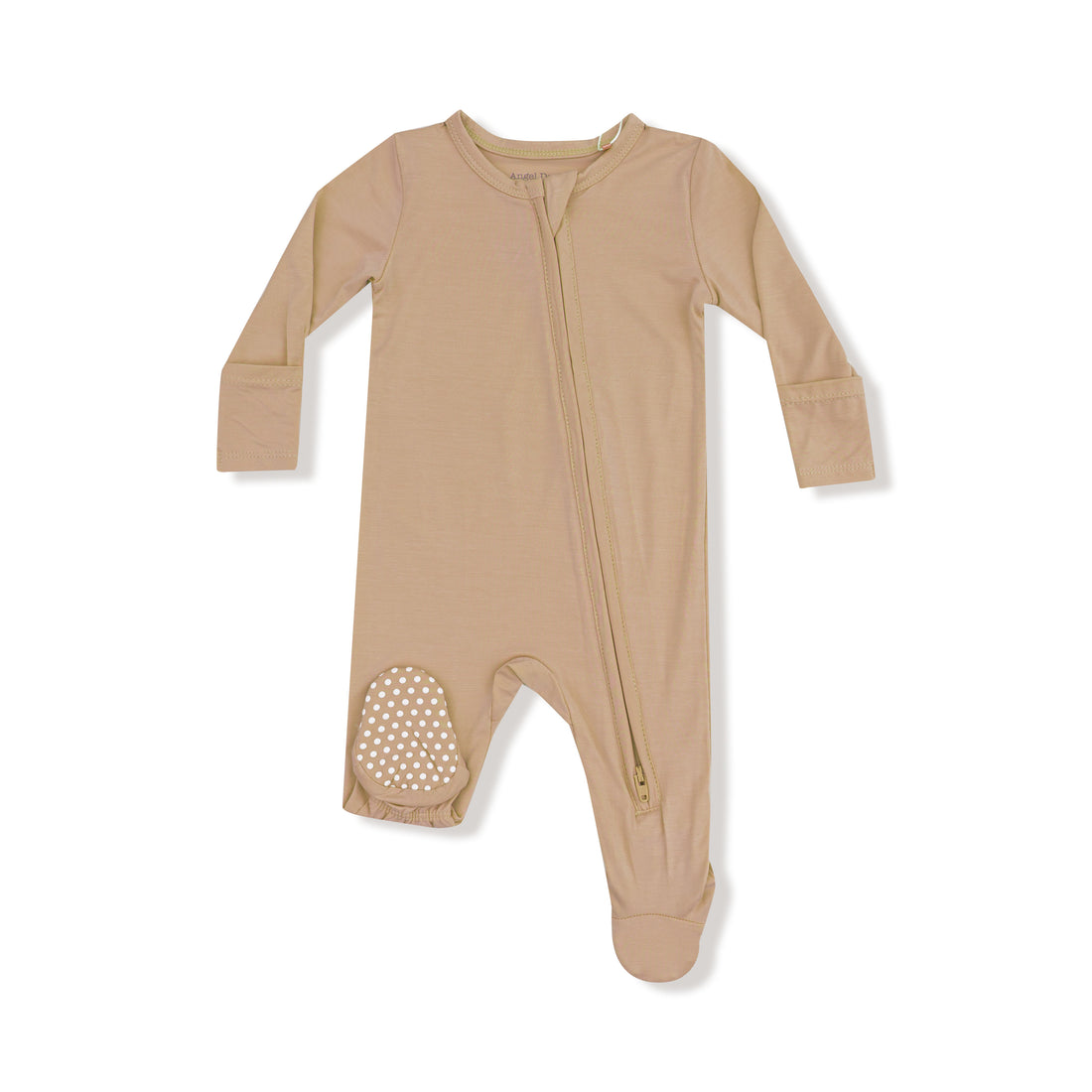 2 Way Zipper Footie | Basics | Tan