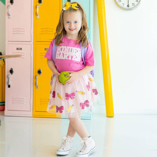 Back To School Cutie Sequin Tutu