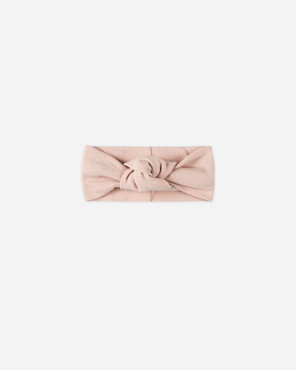 KNOTTED HEADBAND || ROSE