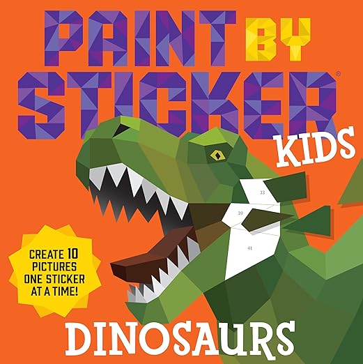 Paint by Sticker Kids: Dinosaurs