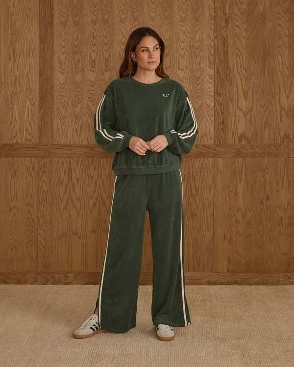 OVERSIZED SWEATSHIRT || GREEN - WOMENS