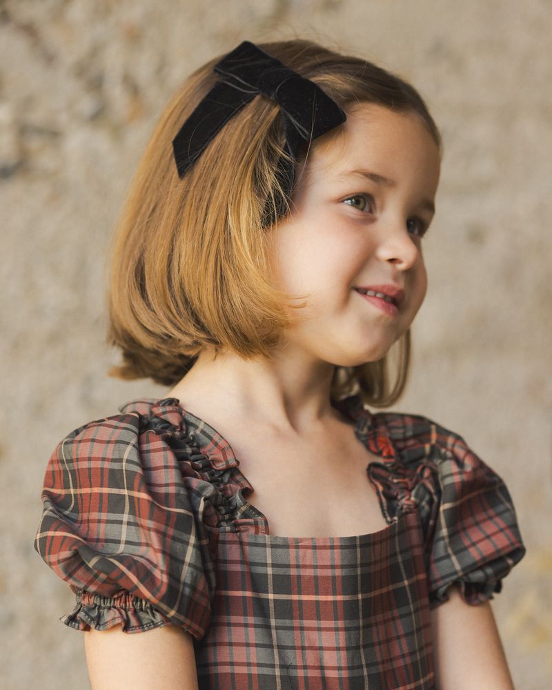 LOUELLA DRESS || WINTER TARTAN