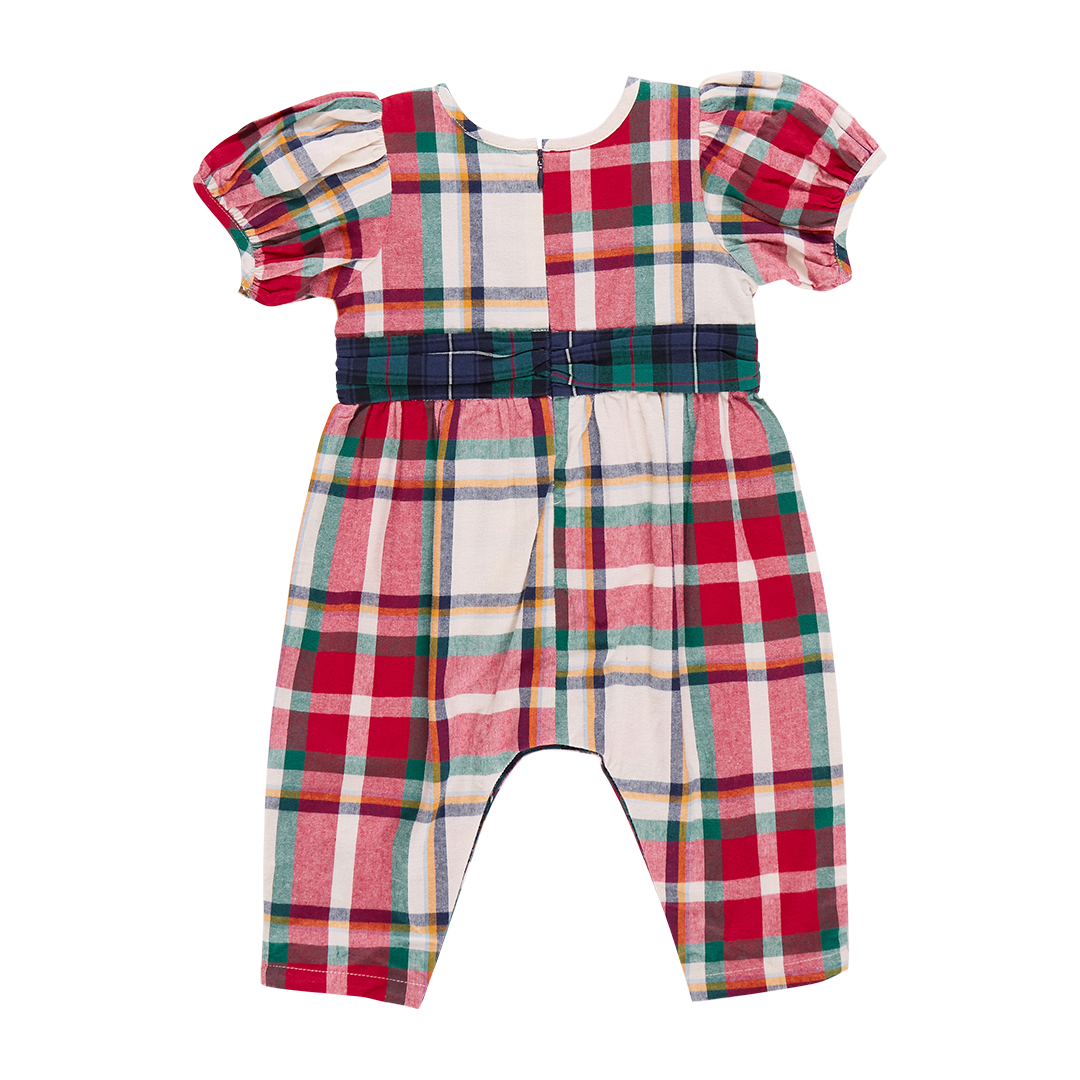 Baby Girls Ruby Jumper | Holiday Tartan