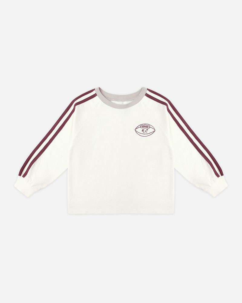 RELAXED LONG SLEEVE TEE || IVORY