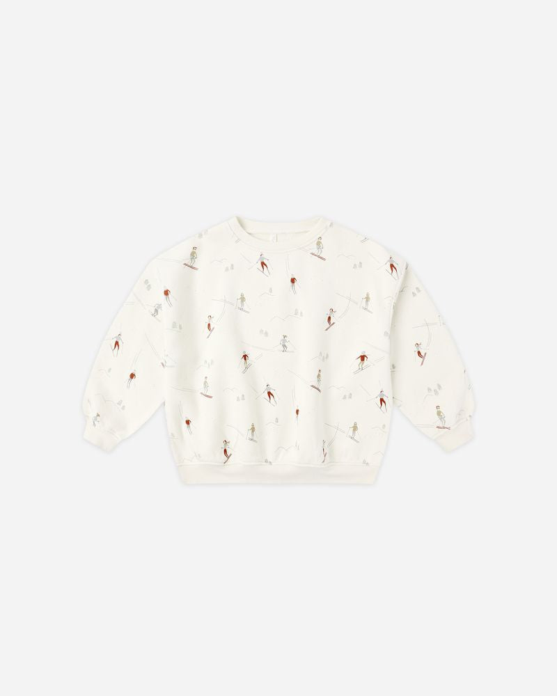 RELAXED SWEATSHIRT || SKIERS