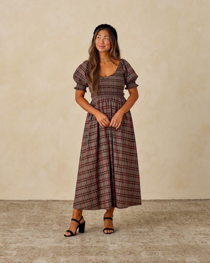 ADELE DRESS || WINTER TARTAN - WOMENS