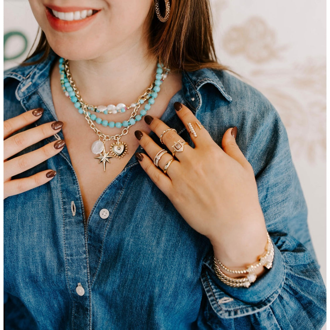 Lovely Link Necklace Gold