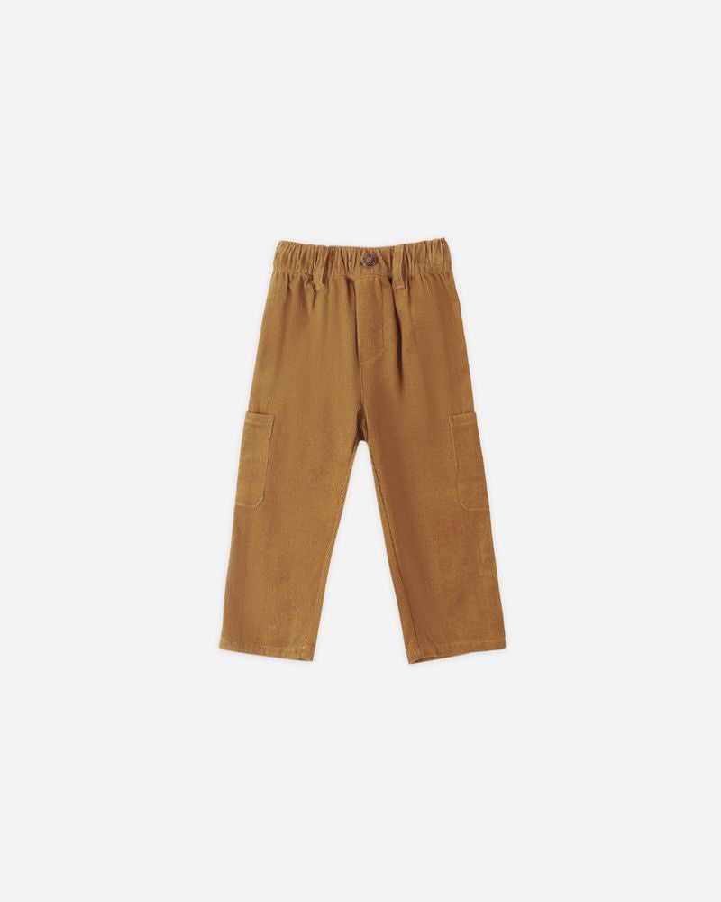 RELAXED CARGO PANT || GOLDEN