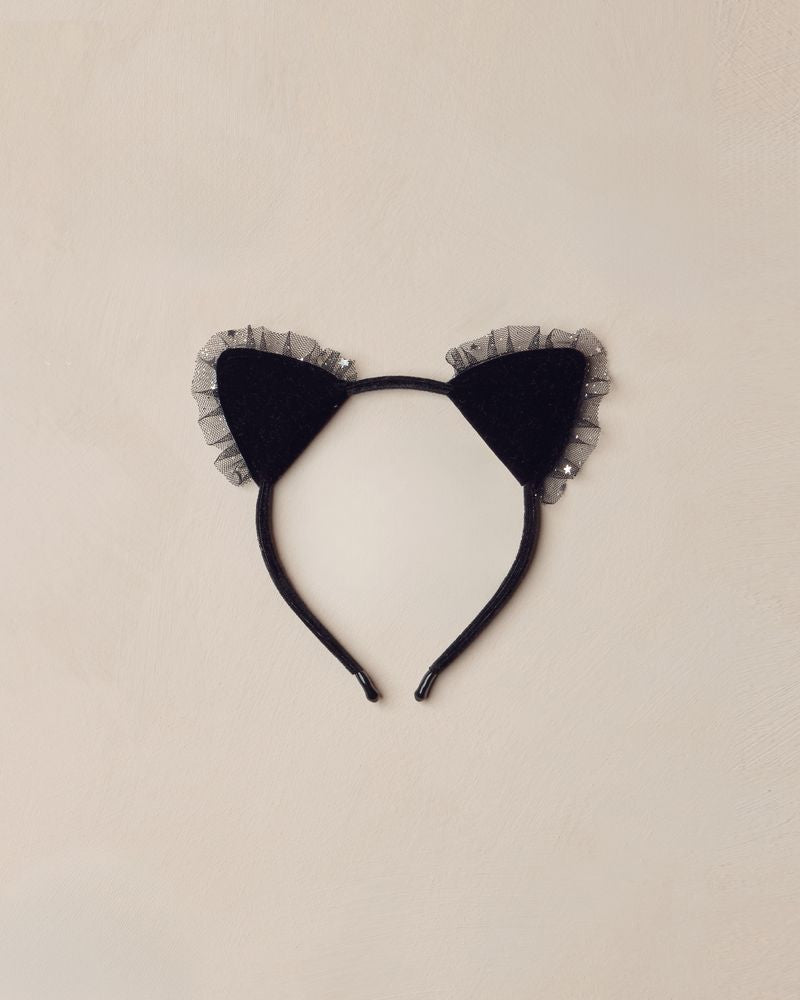 CAT HEADBAND || BLACK