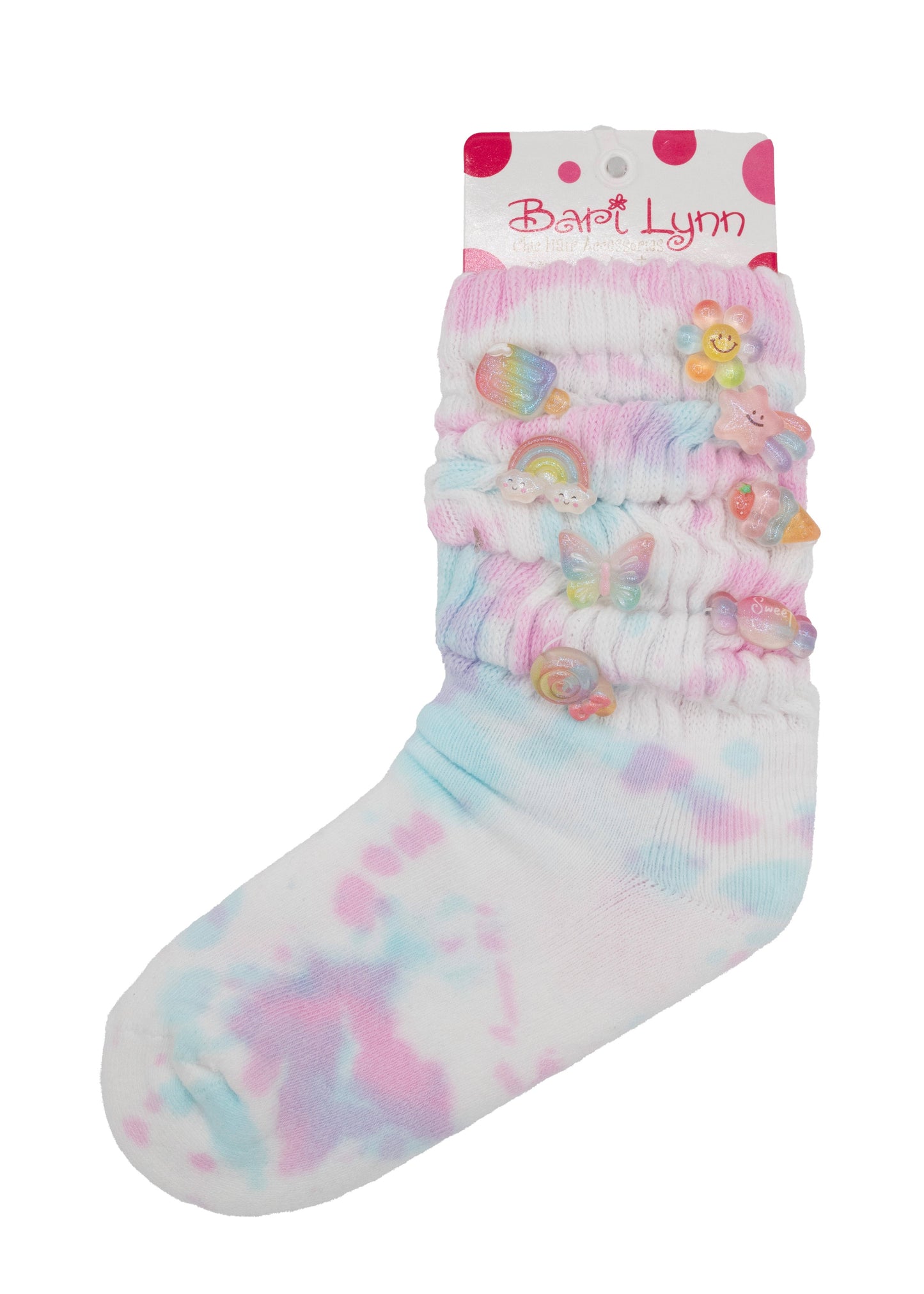 Tie Dye Charm Socks