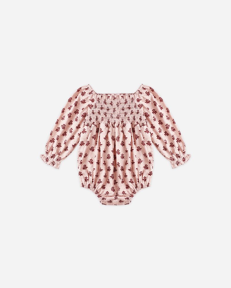 ADELAIDE ROMPER || BLUSH FLEUR