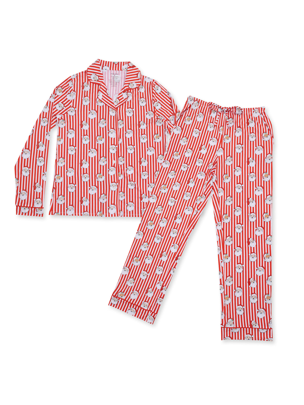 Vintage Santa Stripe | Adult Lounge Set