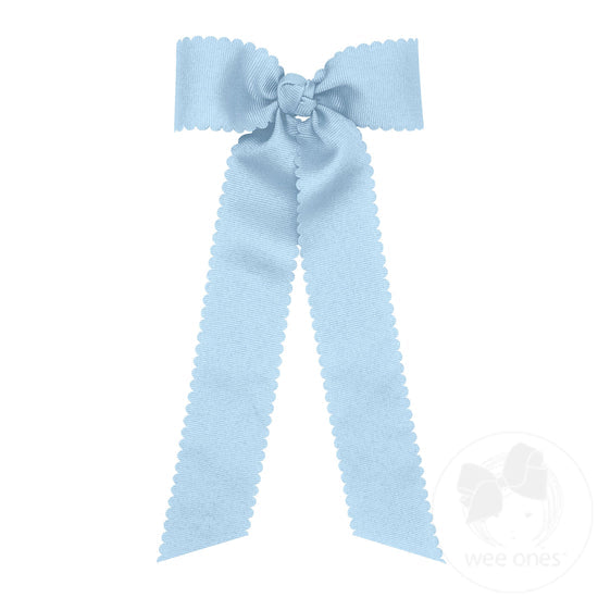 King Scalloped Millennium Blue with Tails