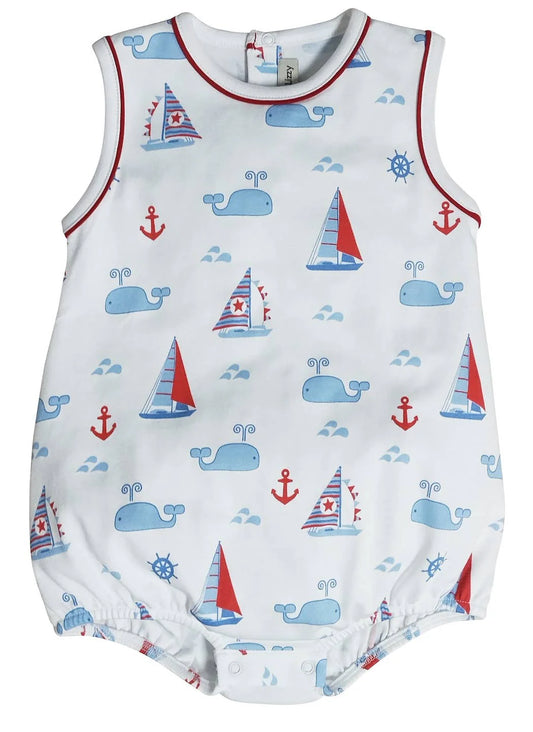 Nantucket Sailboat Romper
