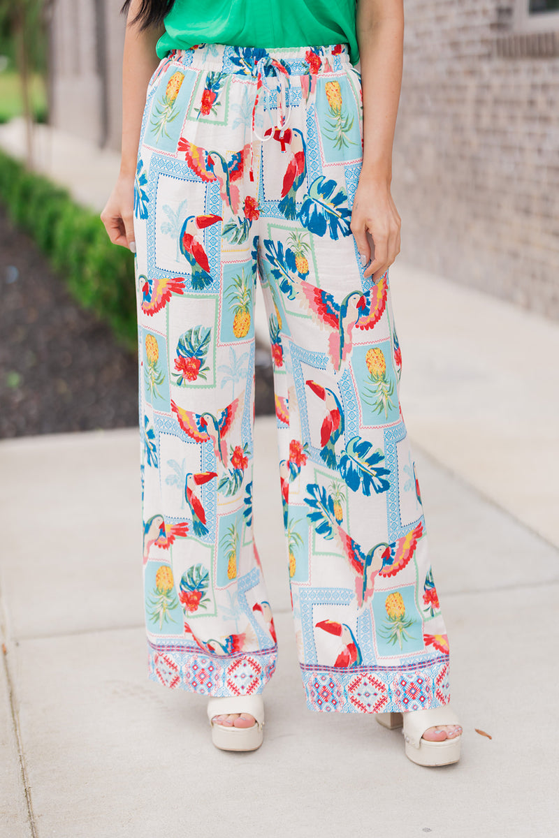 Toucan Tango Wide Leg Pants