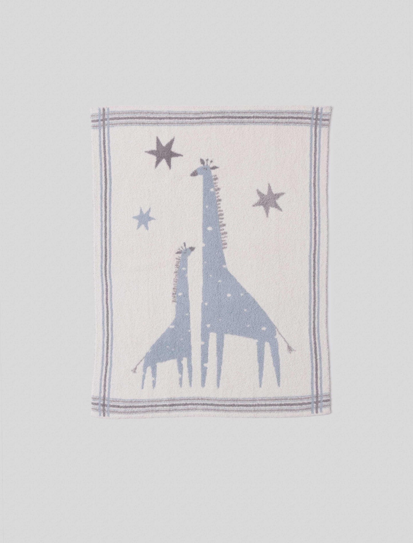 CozyChic® Giraffe Stroller Blanket | Rain Drop Multi