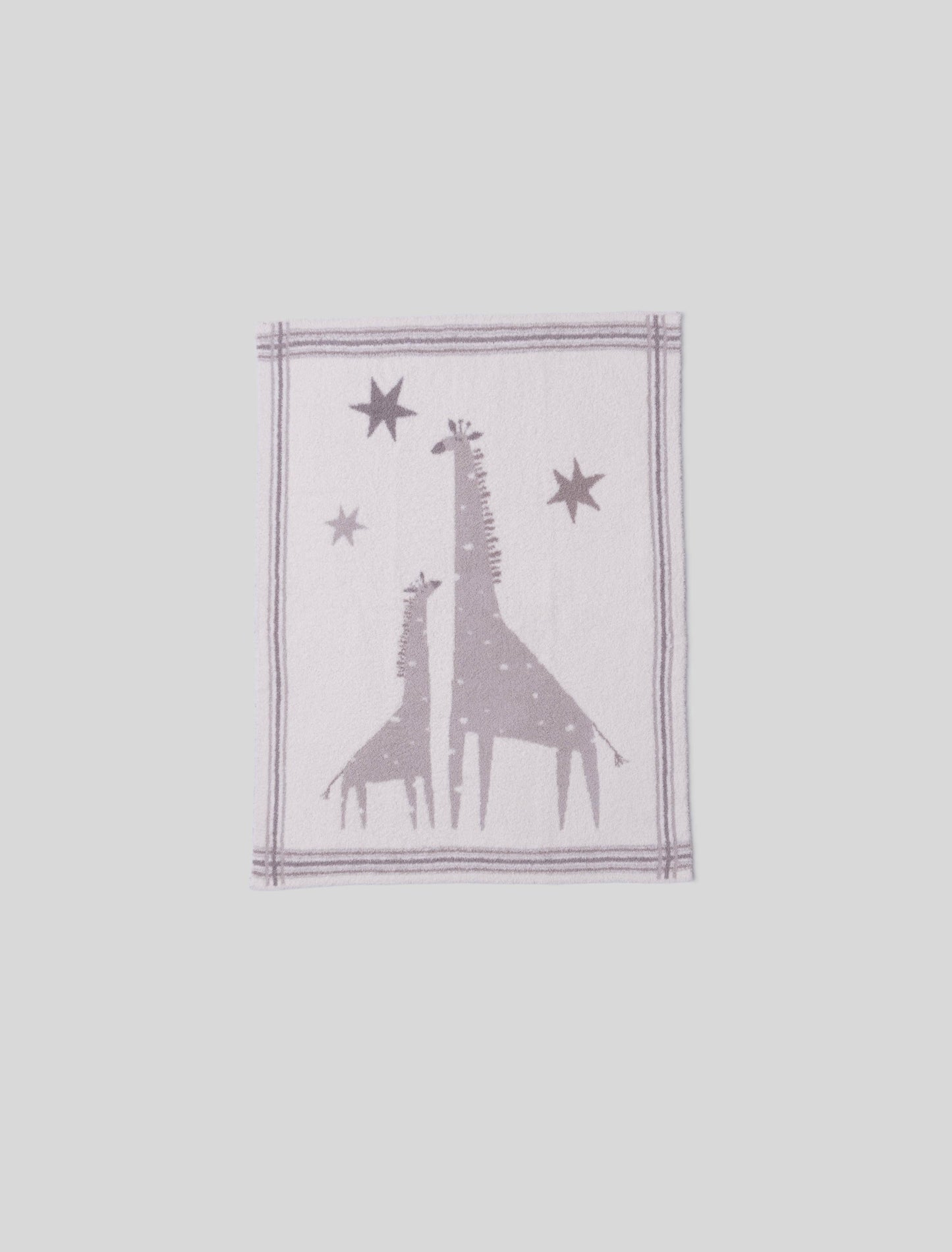CozyChic® Giraffe Stroller Blanket | Sandstone Multi