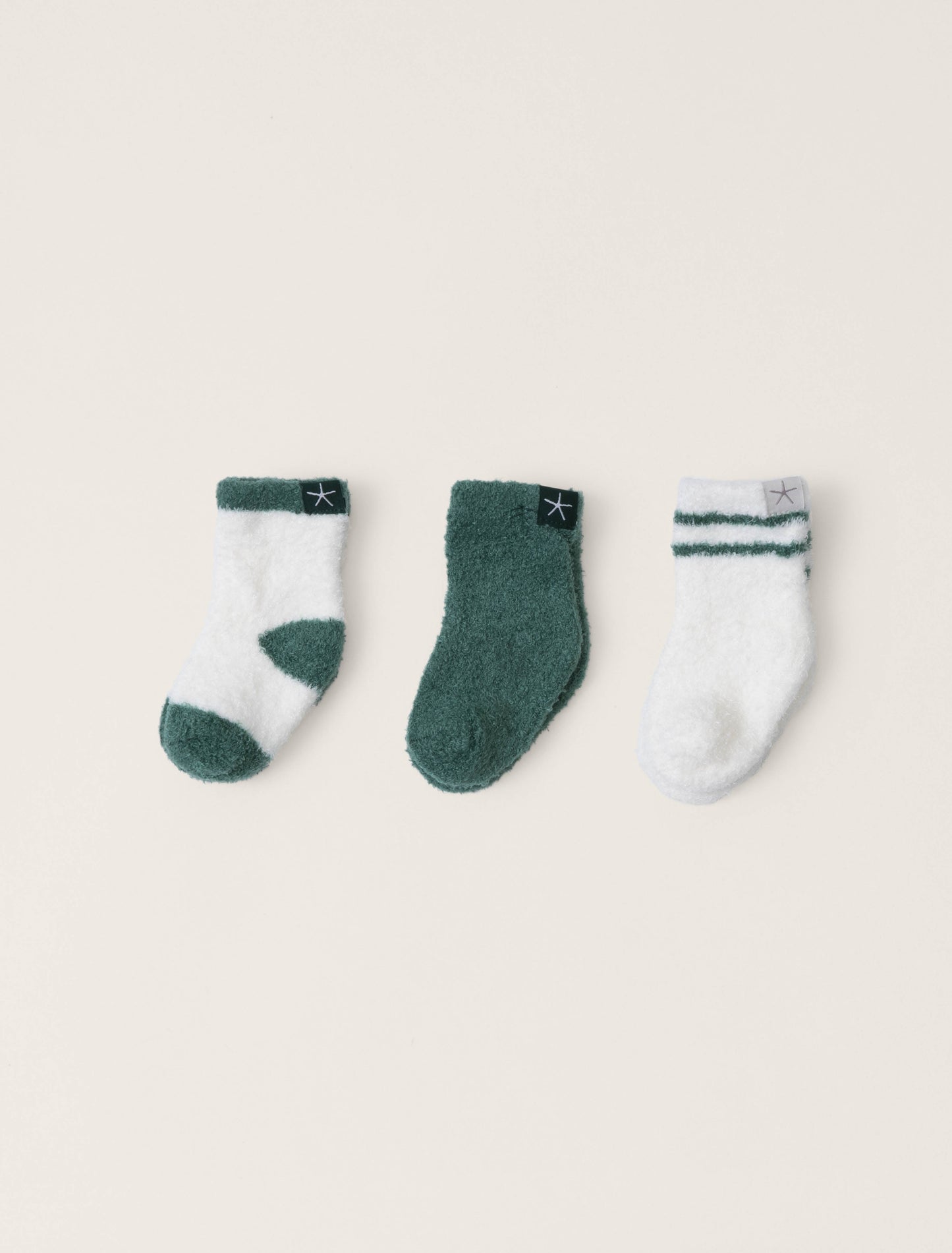 CozyChic Lite® Infant 3 Pack Sock Set | Pinecrest