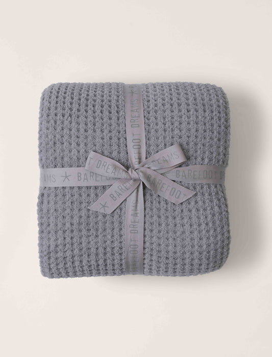 CozyChic® Waffle Bed Blanket | Dove Gray