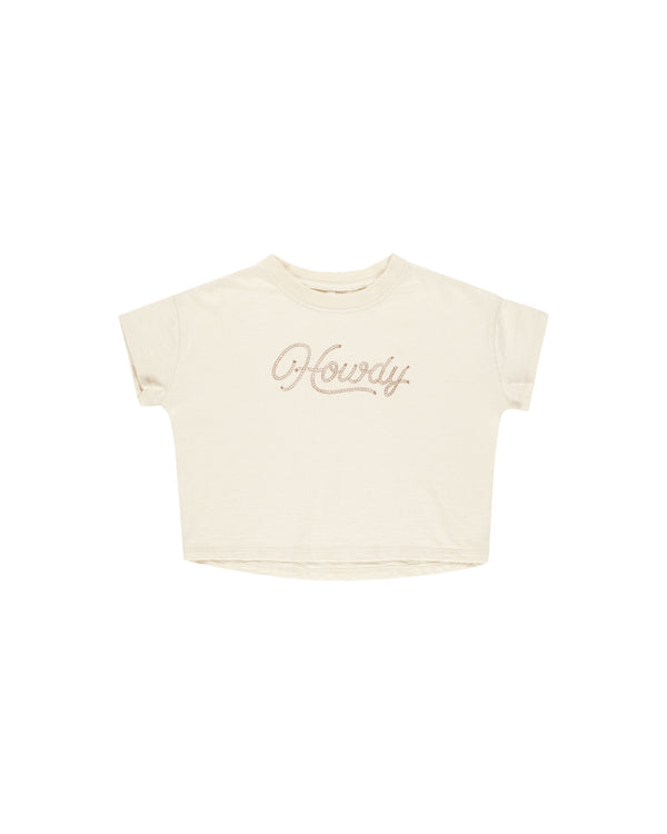 BOXY TEE | HOWDY
