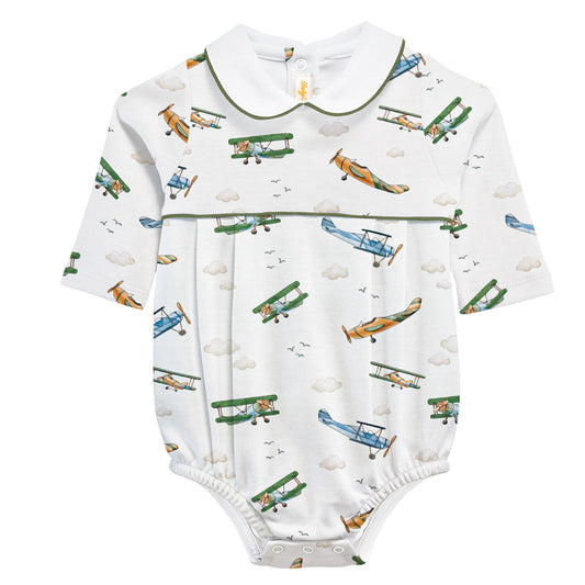 LS Bubble w/ Round Collar | Airplanes