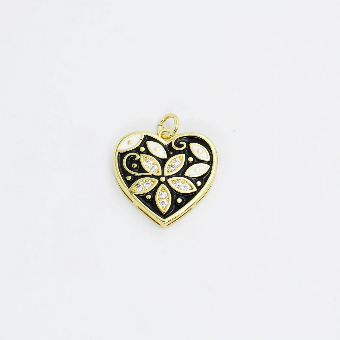 Black Heart Charm